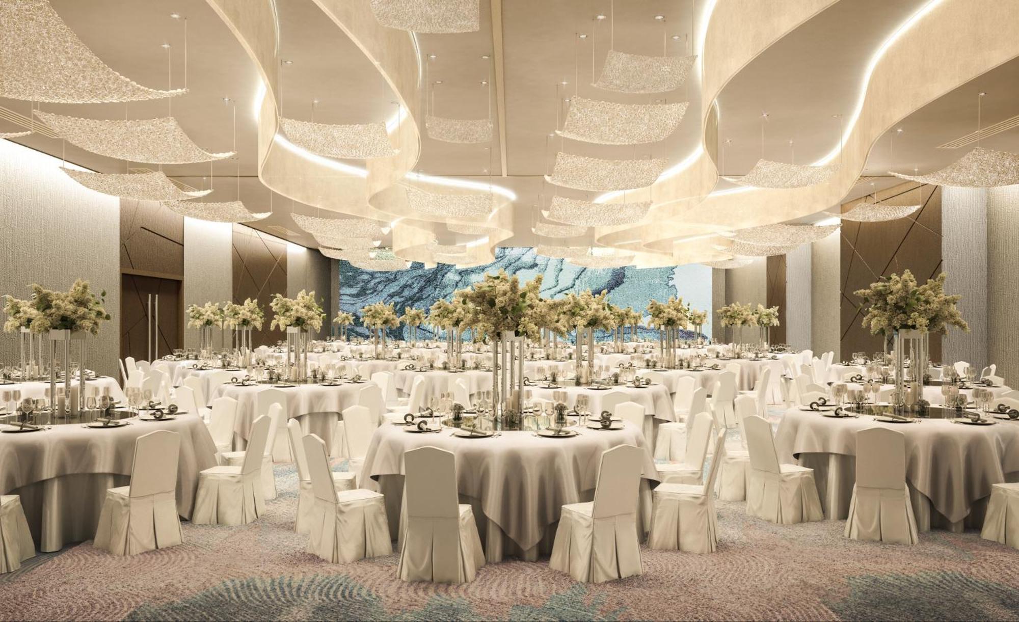 Moevenpick Hotel & Apartments Ghala Maskat Dış mekan fotoğraf The Grand Ballroom
